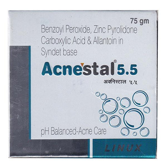 ACNESTAL 5.5 Syndet Bar 75gm - Global Surgicals