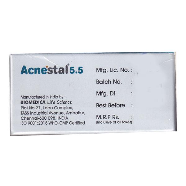 ACNESTAL 5.5 Syndet Bar 75gm - Global Surgicals