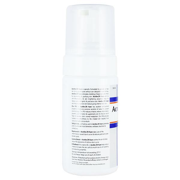 ACNILITE ZN FOAM Face Wash 100ml - Global Surgicals