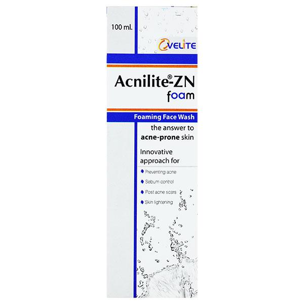 ACNILITE ZN FOAM Face Wash 100ml - Global Surgicals