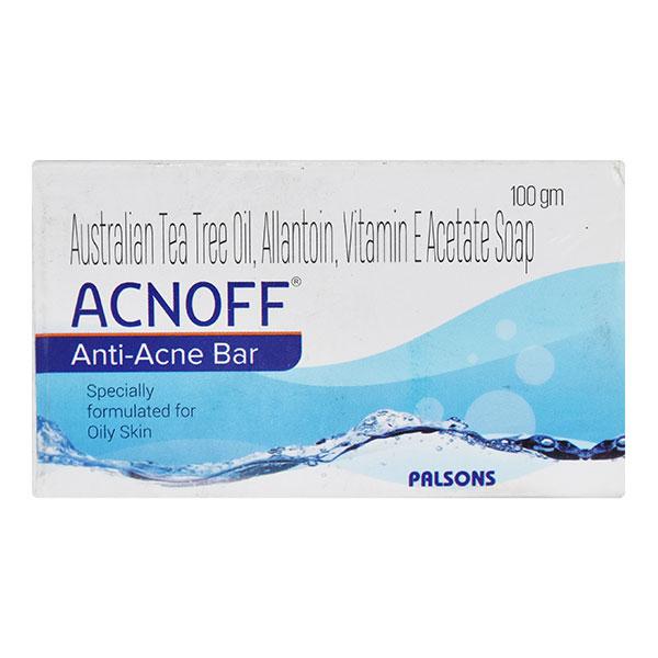 Acnoff Anti Acne Bar 100gm - Global Surgicals