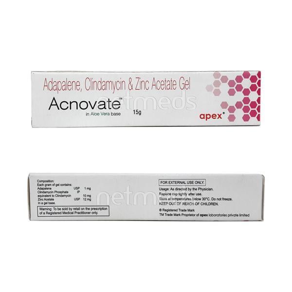 Acnovate Gel 15gm - Global Surgicals