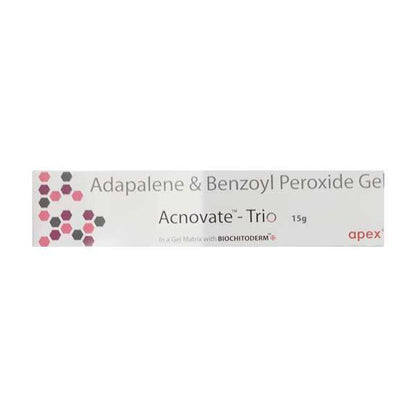 Acnovate Trio Gel 15gm - Global Surgicals