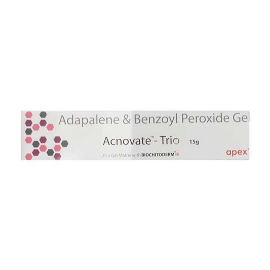 Acnovate Trio Gel 15gm - Global Surgicals