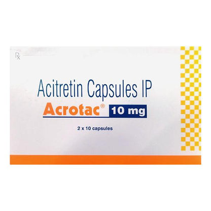 Acrotac 10mg Capsule 10'S - Global Surgicals
