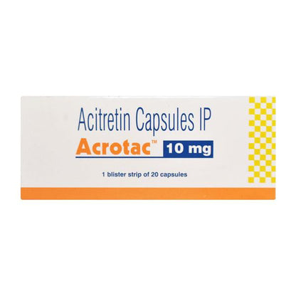 Acrotac 10mg Capsule 20'S - Global Surgicals