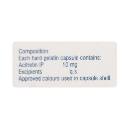 Acrotac 10mg Capsule 20'S - Global Surgicals