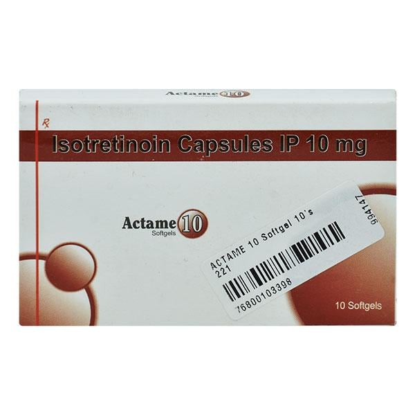 ACTAME 10 Softgel 10's - Global Surgicals
