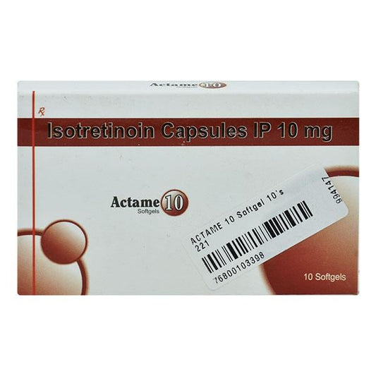 ACTAME 10 Softgel 10's - Global Surgicals