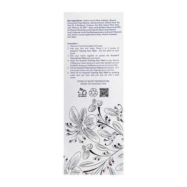 ACTAME F FOAMING Face Wash 150ml - Global Surgicals