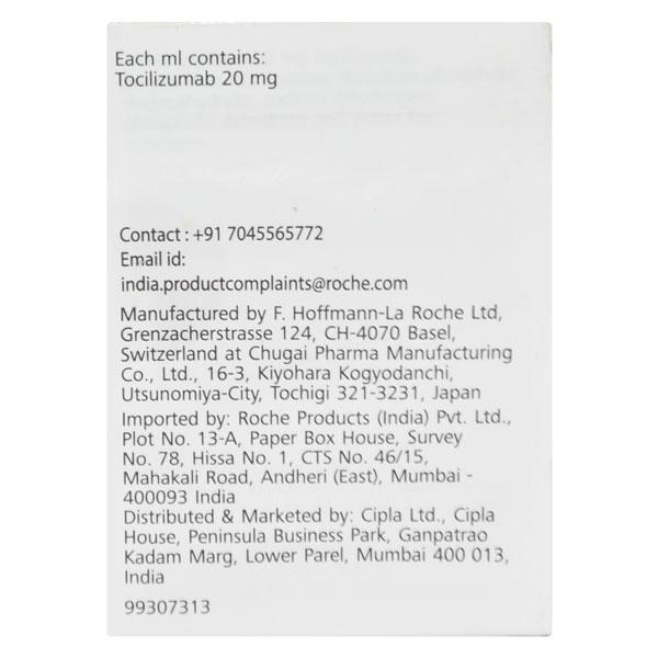 Actemra 80mg Injection 1'S - Global Surgicals