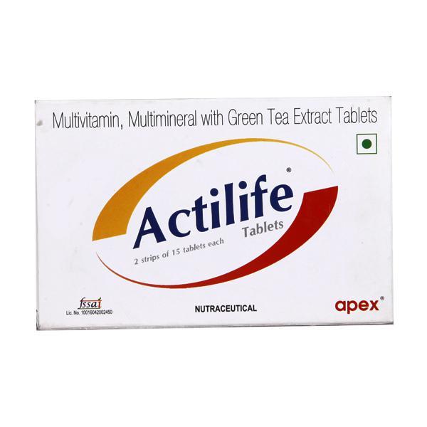 Actilife Tablet 15'S - Global Surgicals