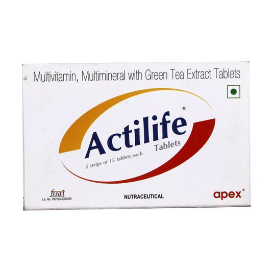 Actilife Tablet 15'S - Global Surgicals