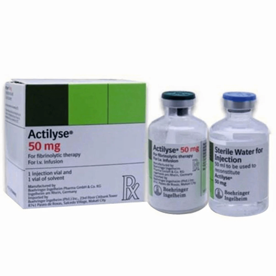 Actilyse 50mg Injection - Global Surgicals