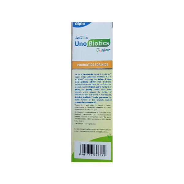 Activkids Unobiotics Junior Sugar Free Sachet 1gm - Global Surgicals