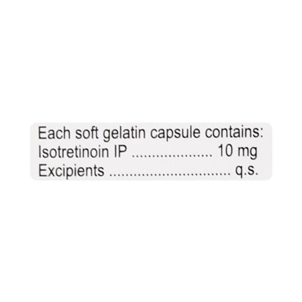 Acutret 10mg Capsule 10'S - Global Surgicals