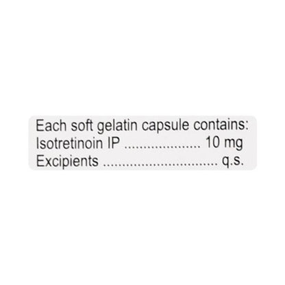 Acutret 10mg Capsule 10'S - Global Surgicals