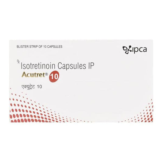 Acutret 10mg Capsule 10'S - Global Surgicals