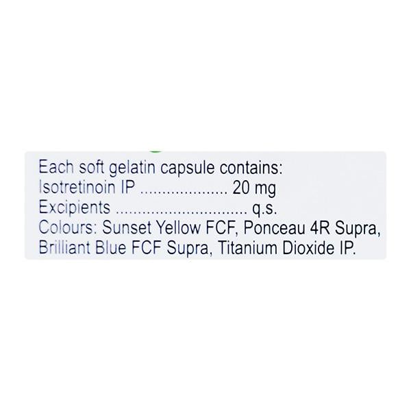 Acutret 20mg Capsule 10'S - Global Surgicals