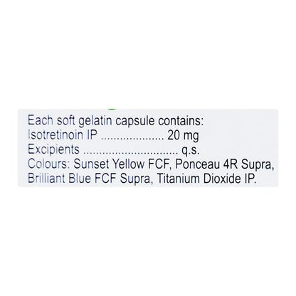 Acutret 20mg Capsule 10'S - Global Surgicals
