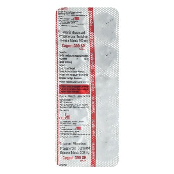 CUGEST 300 SR Tablet 10's