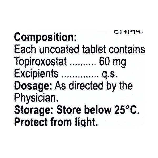 TOPIMAC 60 Tablet 10's