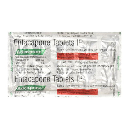 Adcapone Tablet 10'S - Global Surgicals
