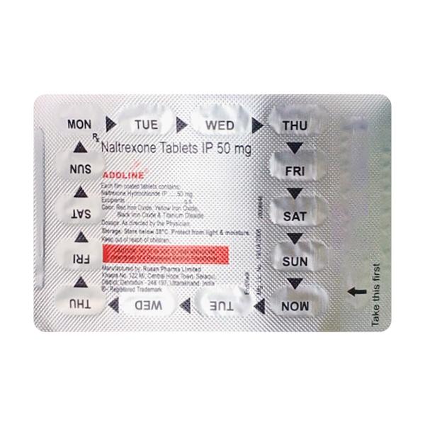 ADDLINE 50mg Tablet 15's - Global Surgicals
