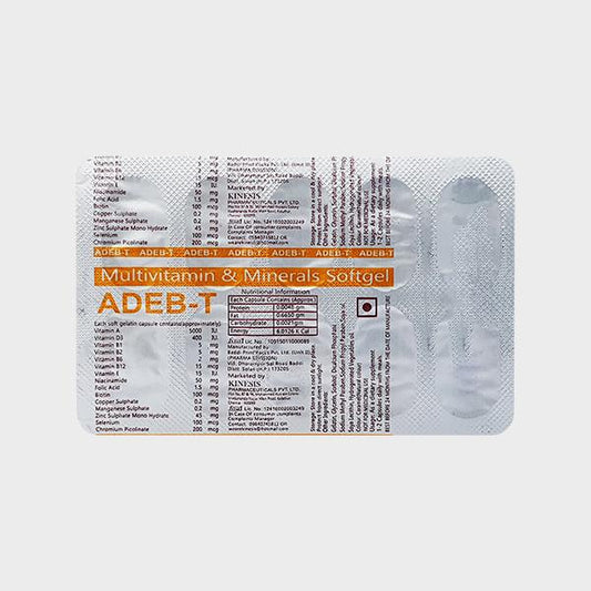 Adeb T Capsule 10'S - Global Surgicals