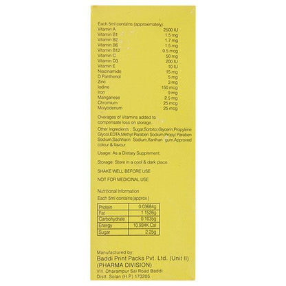 ADEB T Syrup 200ml - Global Surgicals