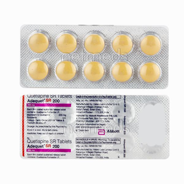 Adequet SR 200mg Tablet 10'S - Global Surgicals