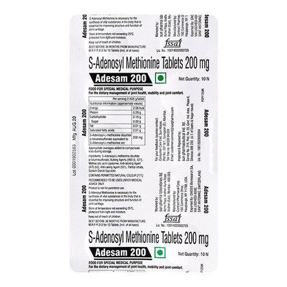 Adesam 200mg Tablet 10'S - Global Surgicals