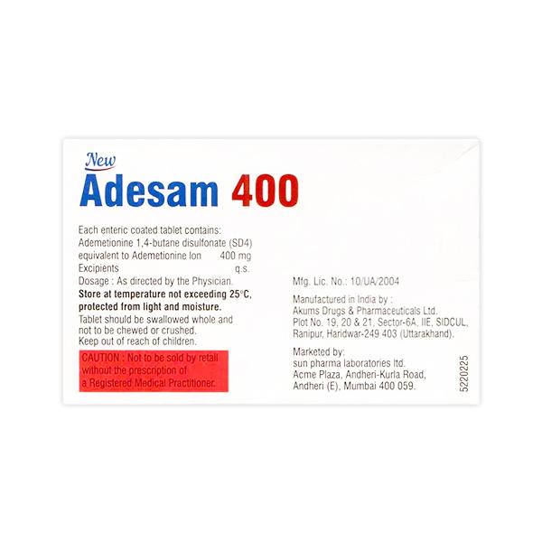 ADESAM NEW 400 Tablet 10's - Global Surgicals