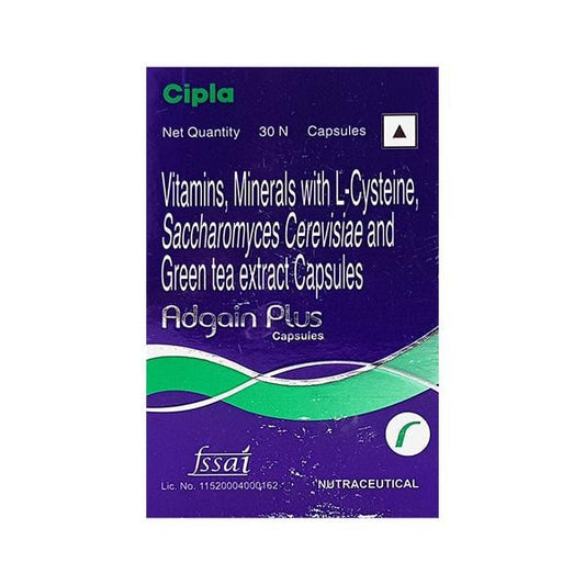 Adgain Plus Capsule 10'S - Global Surgicals