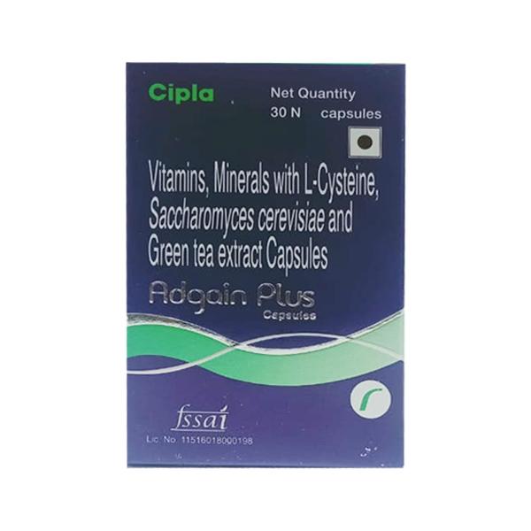 ADGAIN PLUS Capsule 30's - Global Surgicals