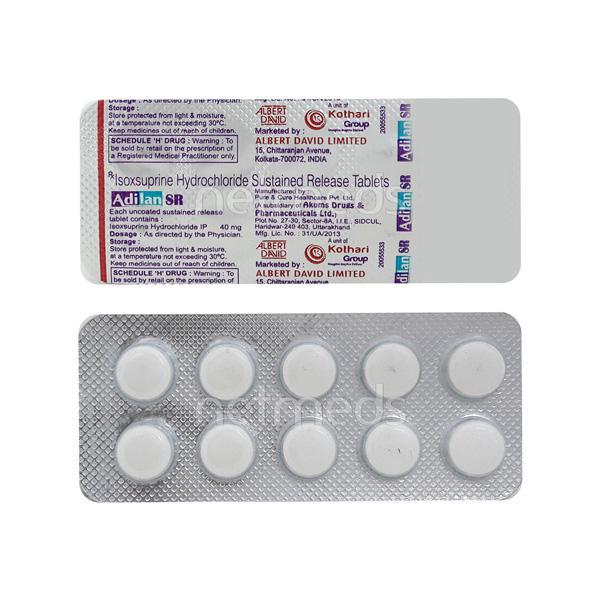 Adilan SR Tablet 10'S - Global Surgicals