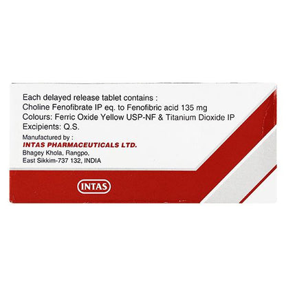 Adilip 135mg Tablet 10'S - Global Surgicals