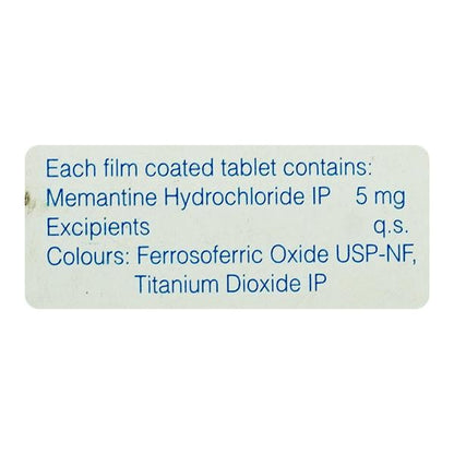 Admenta 5mg Tablet 10'S - Global Surgicals