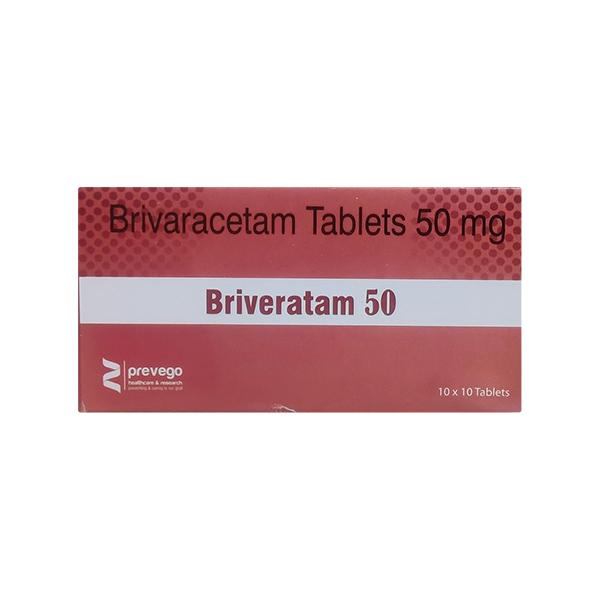 BRIVERATAM 50 Tablet 10's