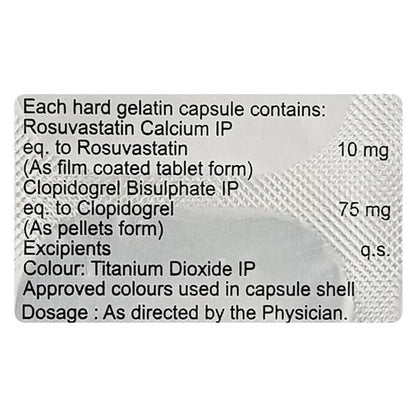 ADVASTAT CV 10mg Capsule 10's - Global Surgicals