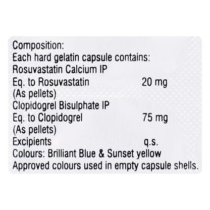 ADVASTAT CV 20mg Capsule 10's - Global Surgicals