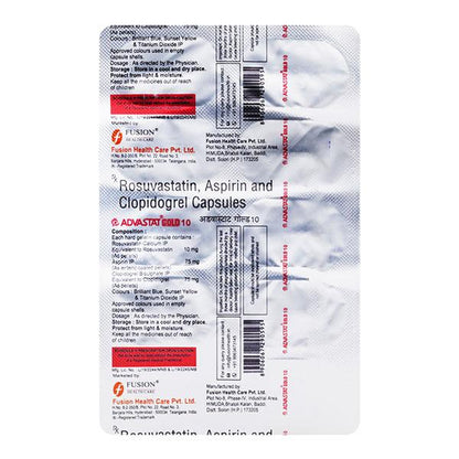 ADVASTAT GOLD Capsule 10's - Global Surgicals