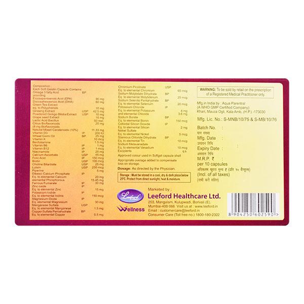 Weltive 4G Capsule 10'S