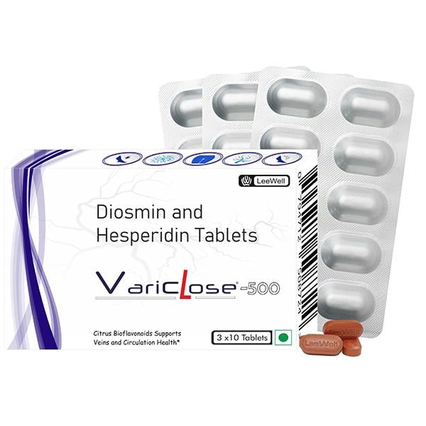 VARICLOSE 500 Tablet 10's
