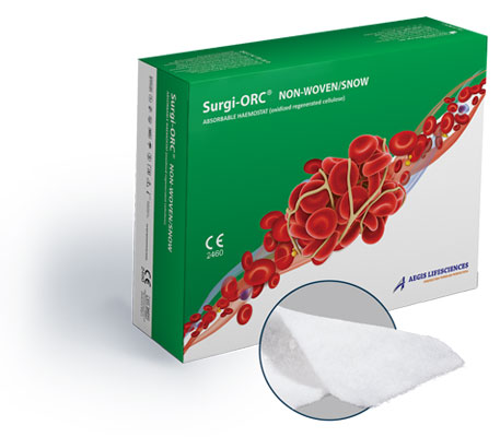 Aegis Surgi ORC Oxidised Regenerated Cellulose Snow 