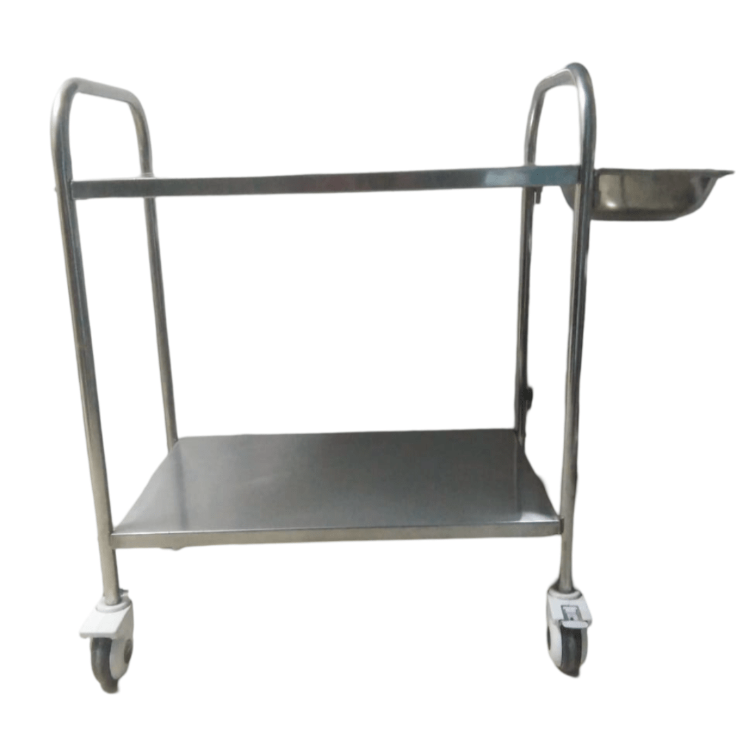 Aemepl Healthcare Instrument Dressing Trolley - Global Surgicals