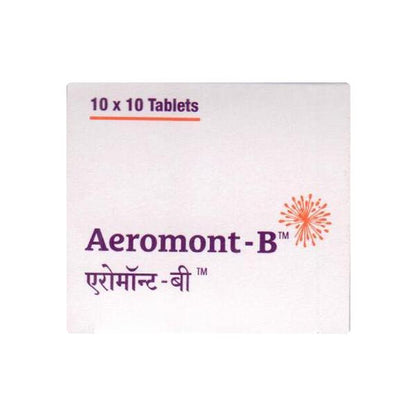 AEROMONT B Tablet 10's - Global Surgicals