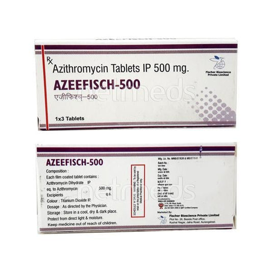 Azeefisch 500mg Tablet 3'S