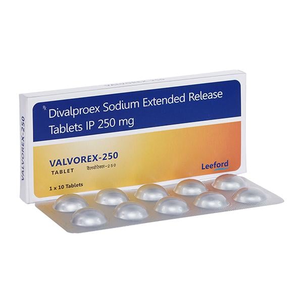 Valvorex 250mg Tablet 10'S