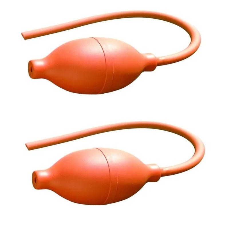 Agarwals Automizer Bulb Long Orange Tube - Global Surgicals